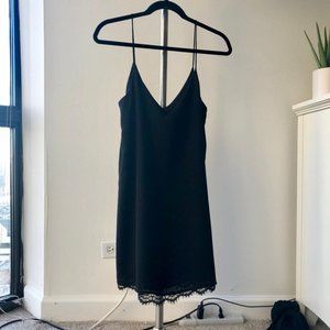 Lulu's Simple Black Dress
